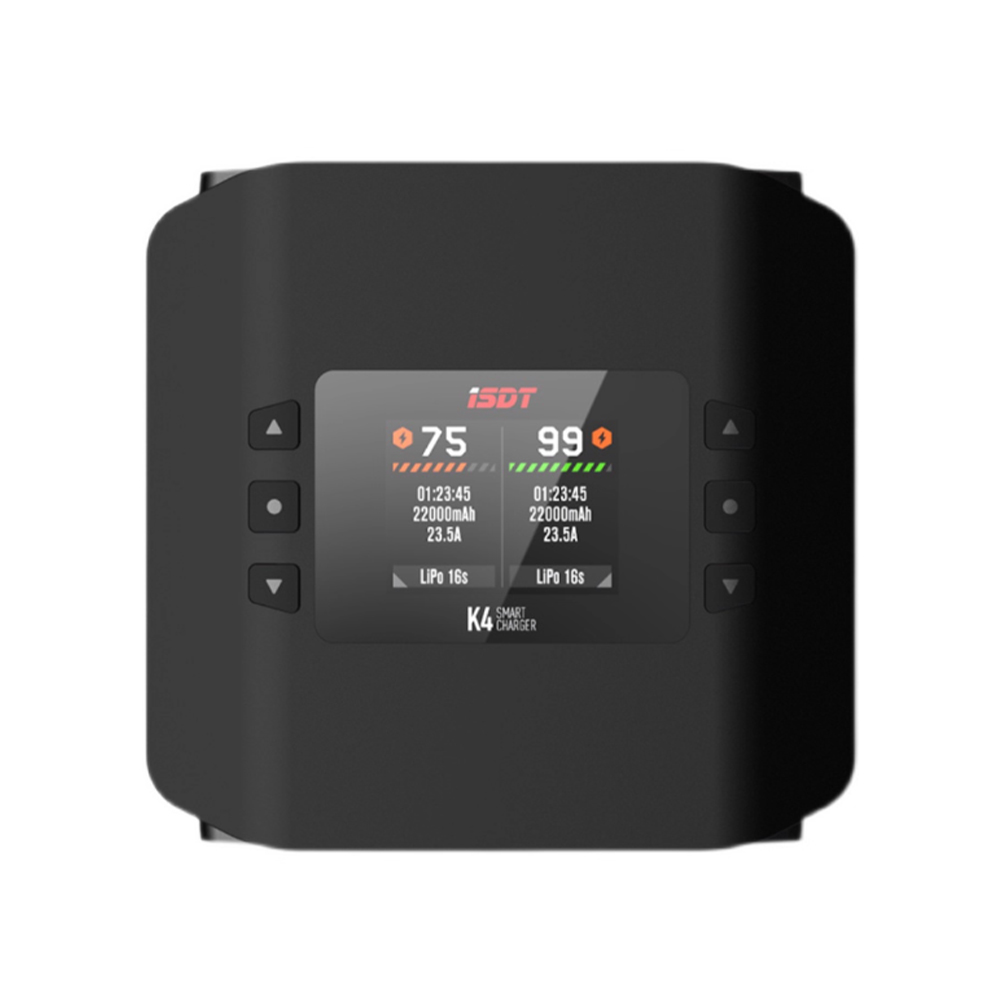 Isdt K4 Dual Lipo Charger - Pengisi Daya Baterai LiPo Dual Channel