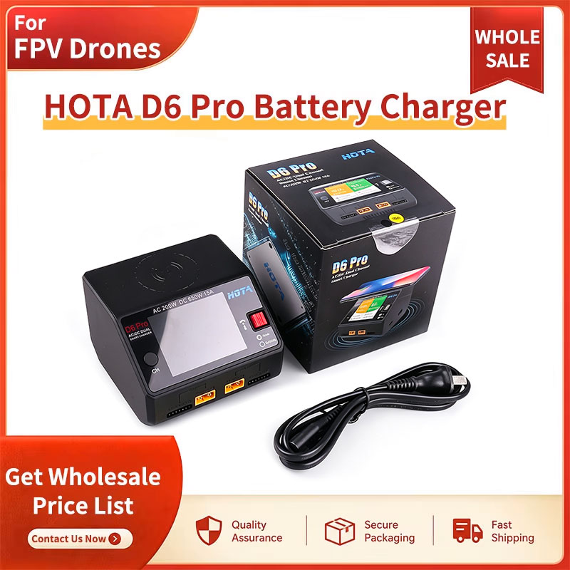 Hota D6 Pro Dual Lipo Charger - Pengisi Daya Baterai SNQP HOTA D6