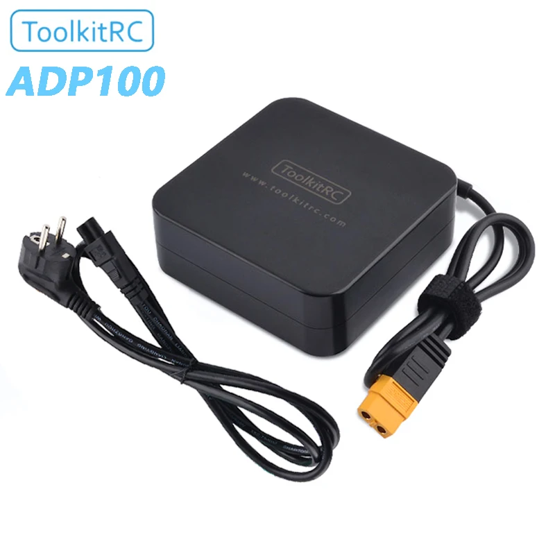 Skyrc B6 Neo Smart Charger - ToolkitRC ADP100 adaptor daya pengisi daya