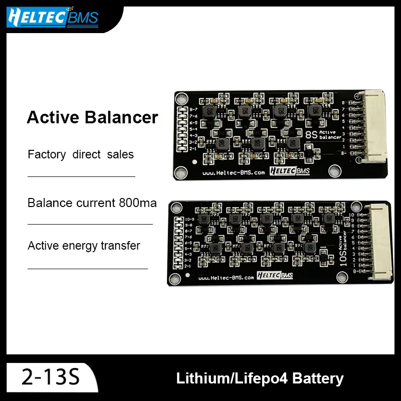 12S Lipo Battery Balancing Board - Papan Transfer Energi Equalizer Active Balancer