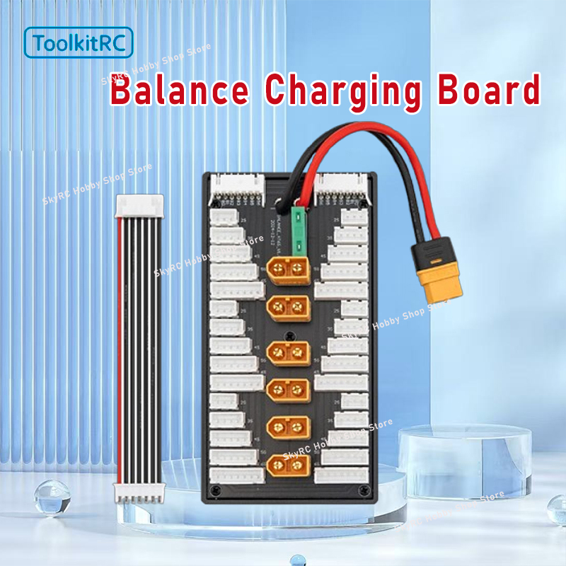12S Lipo Battery Balancing Board - Papan Pengisian Daya Paralel Lipo Multi