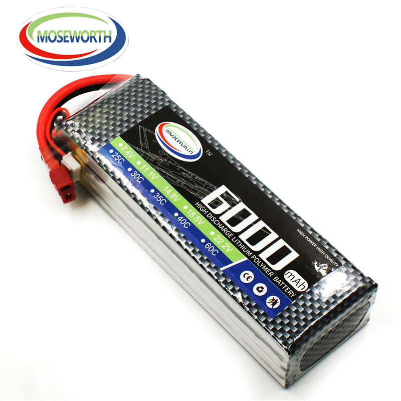 4S Lipo Battery 14.8V 6000Mah - Baterai Lipo Mainan RC 4S 14.8V