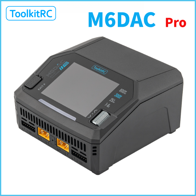 Toolkitrc M6Dac Smart Charger - ToolkitRC M6DAC PRO Pengisi Daya Baterai