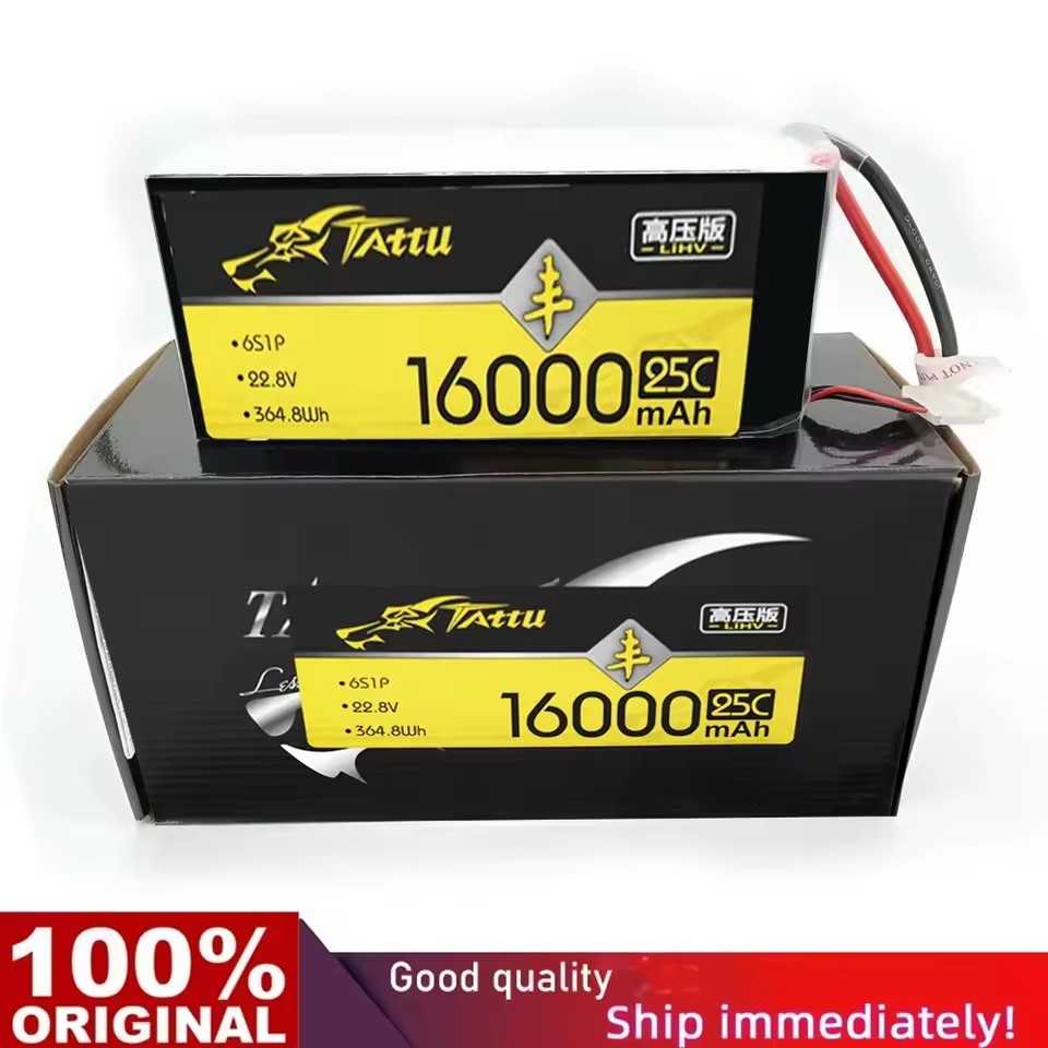 Tattu 6S 22000Mah Lipo Battery - Baterai Lipo TATTU UAV HV Baru