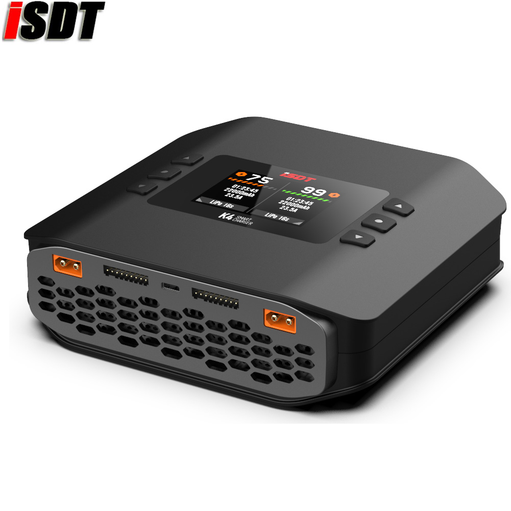 Isdt K4 Dual Lipo Charger - ISDT K4 1~8S Pengisi Daya Baterai