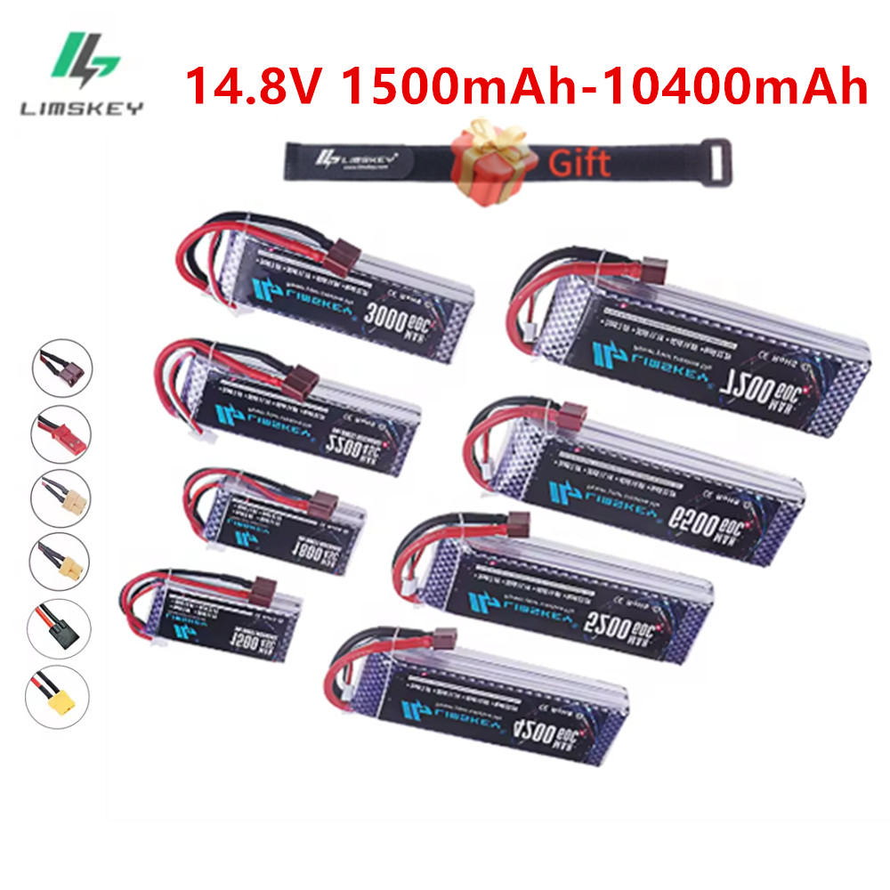 4S Lipo Battery 14.8V 6000Mah - Baterai Lipo 60C 14.8V 4S 1500mah
