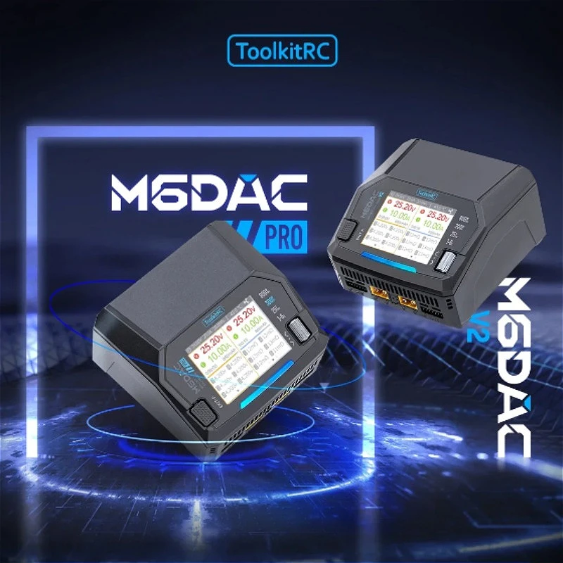 ToolkitRC M6DAC V2/Pro Pengisi - Toolkitrc M6Dac Smart Charger ulasan dan harga