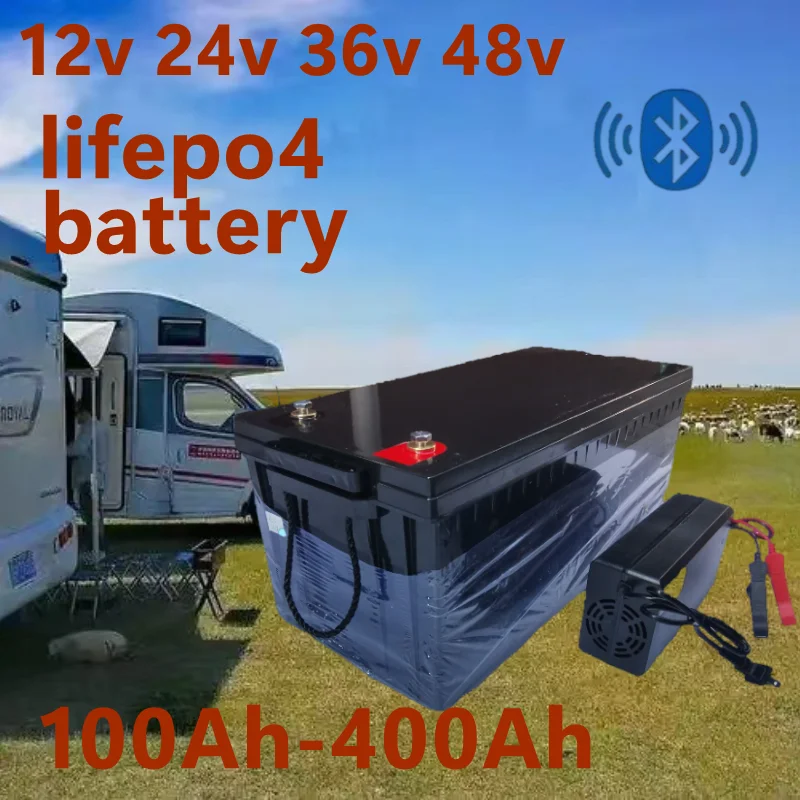 Tahan Air 12V 200AH 150Ah 100A - Lifepo4 12V 100Ah Bms Bluetooth ulasan dan harga