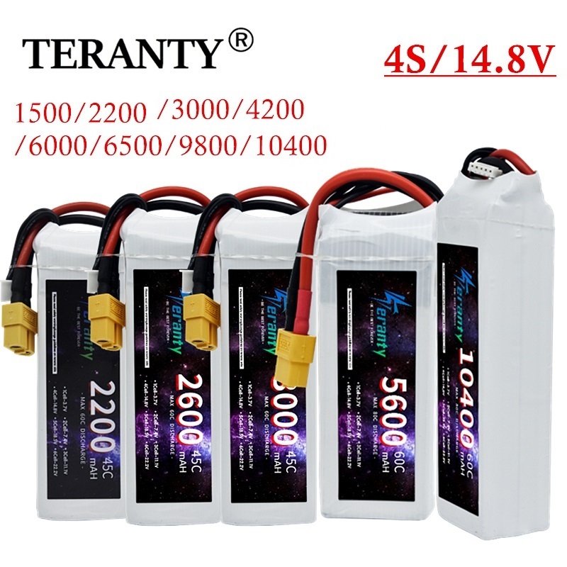 Baterai LiPo RC 14.8V 4S 1500m - 4S Lipo Battery 14.8V 6000Mah ulasan dan harga