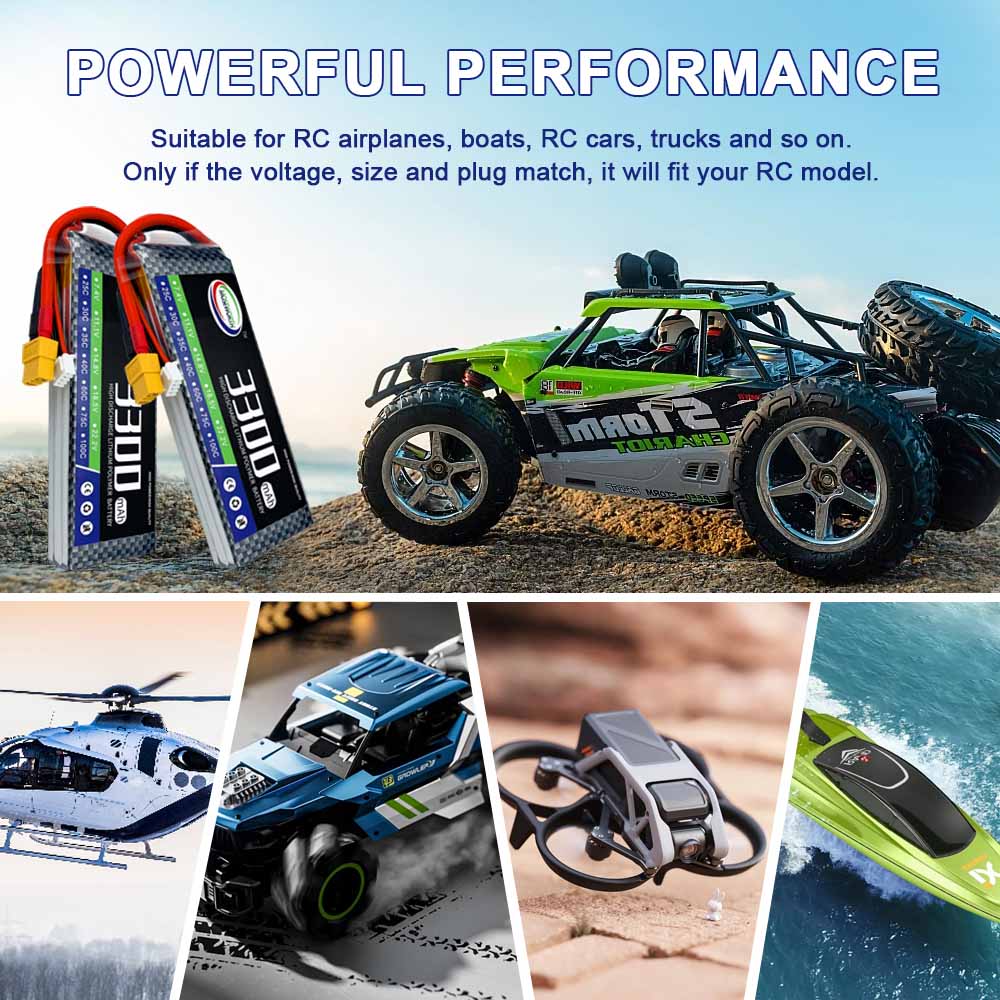 RC Lipo baterai 2S 3S 4S 5S 6S - 6S Lipo Battery 22.2V 5000Mah ulasan dan harga