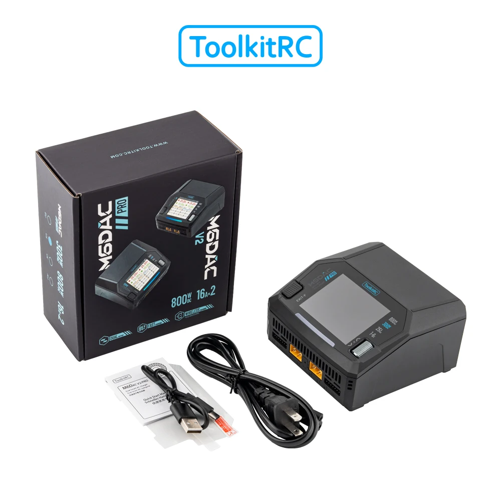ToolkitRC M6DAC V2 M6DAC Pro P - Toolkitrc M6Dac Smart Charger ulasan dan harga