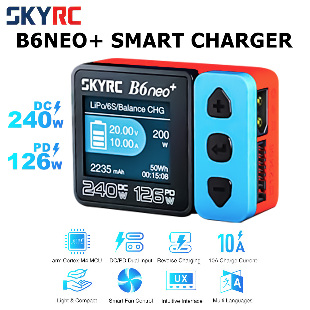 SkyRC B6 neo pengisi daya cerd - Skyrc B6 Neo Smart Charger ulasan dan harga
