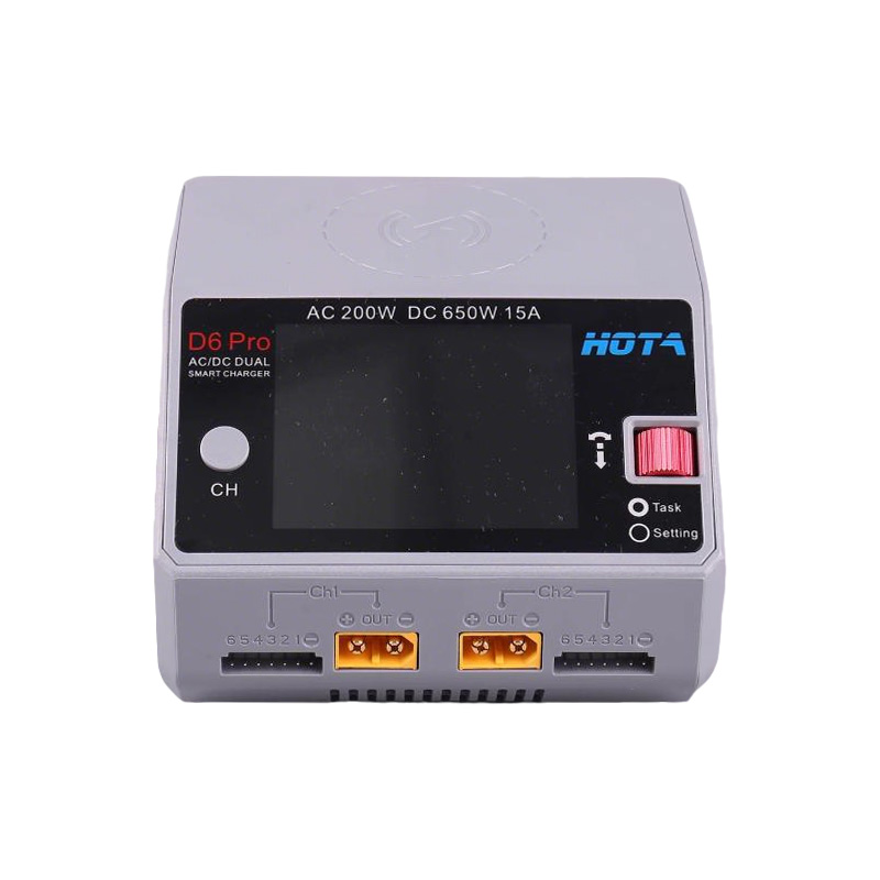 Pengisi Daya Baterai SNQP HOTA - Hota D6 Pro Dual Lipo Charger ulasan dan harga