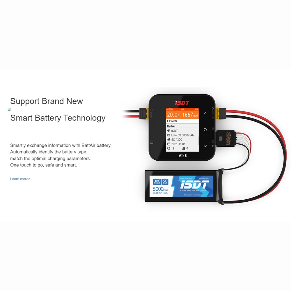 Pengisi Daya Baterai Keseimban - Isdt Air8 8S Lipo Charger ulasan dan harga