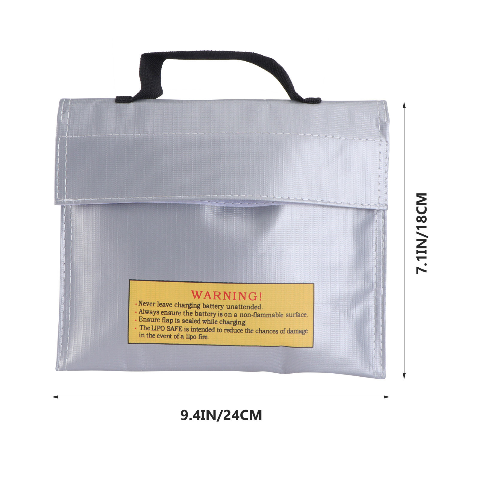 1Pcs Kantong Baterai Anti Leda - Lipo Battery Fireproof Safety Charge Box ulasan dan harga