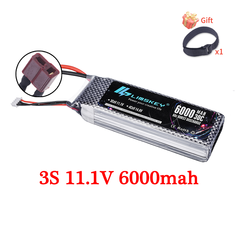 Baterai LiPo untuk mobil maina - 4S Lipo Battery 14.8V 6000Mah ulasan dan harga