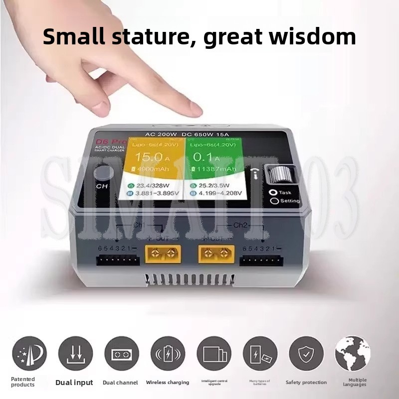 Pengisi Daya Cerdas HOTA D6 Pr - Hota D6 Pro Dual Lipo Charger ulasan dan harga