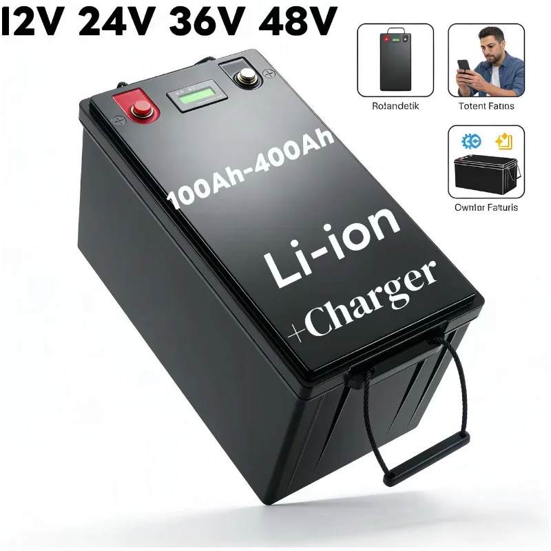 Baterai Lithium BMS Bluetooth  - Lifepo4 12V 100Ah Bms Bluetooth ulasan dan harga