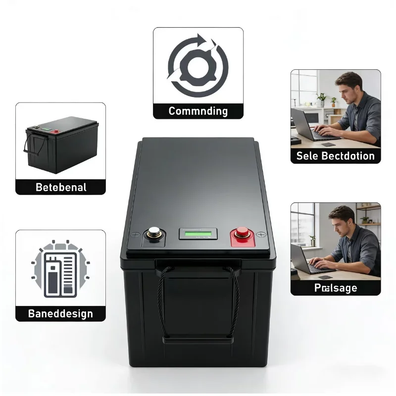 Baterai Lithium BMS Bluetooth  - Lifepo4 12V 100Ah Bms Bluetooth ulasan dan harga