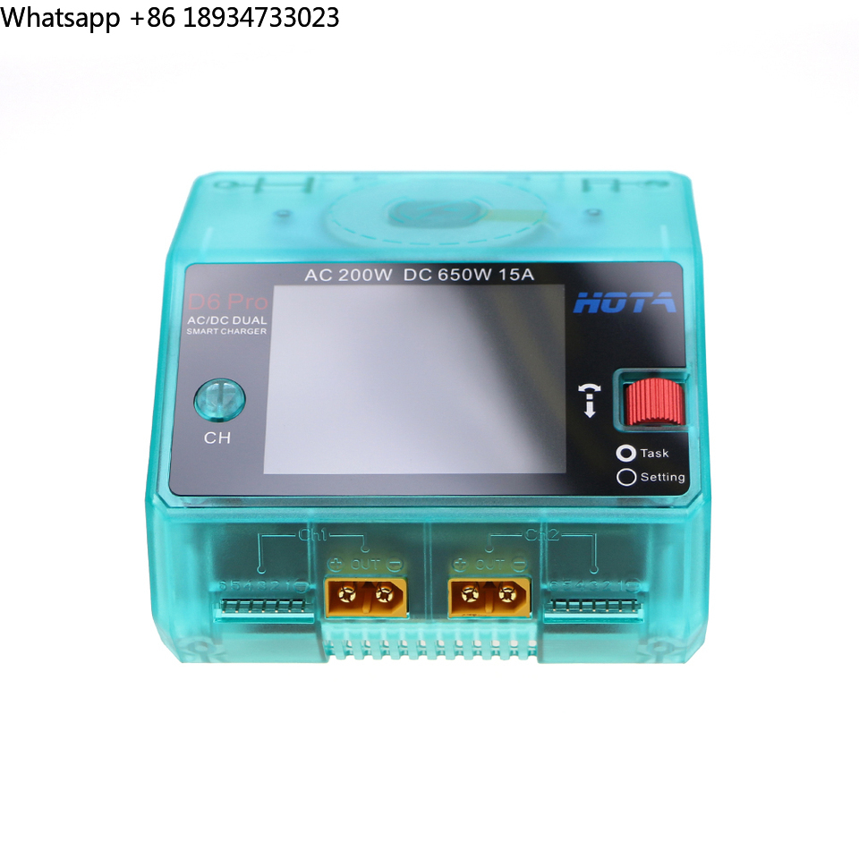 Pengisi Daya Pintar HOTA D6 Pr - Hota D6 Pro Dual Lipo Charger ulasan dan harga