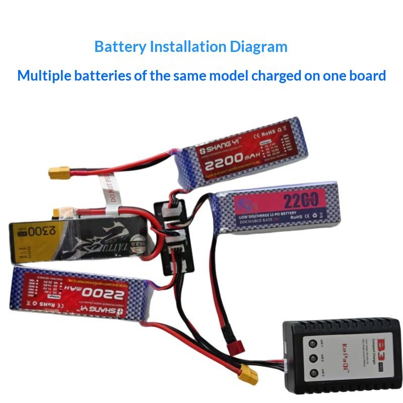 1 Set Pengisi Daya Baterai RC  - 12S Lipo Battery Balancing Board ulasan dan harga