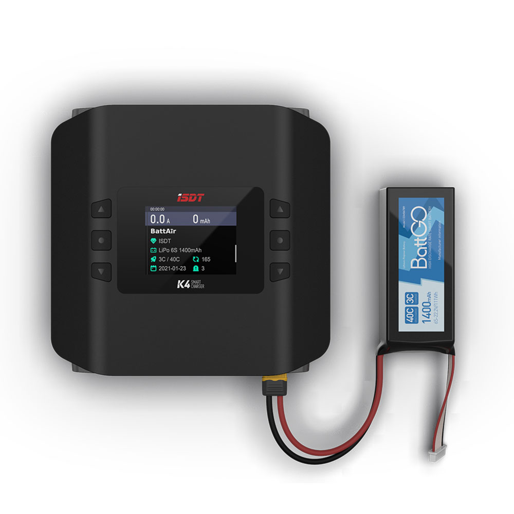 ISDT K4 1 ~ 8S Pengisi Daya Ba - Isdt K4 Dual Lipo Charger ulasan dan harga