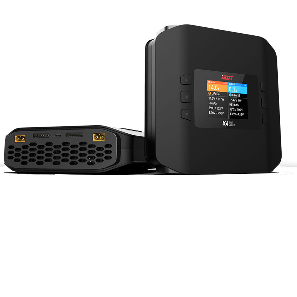 ISDT K4 1 ~ 8S Pengisi Daya Ba - Isdt K4 Dual Lipo Charger ulasan dan harga