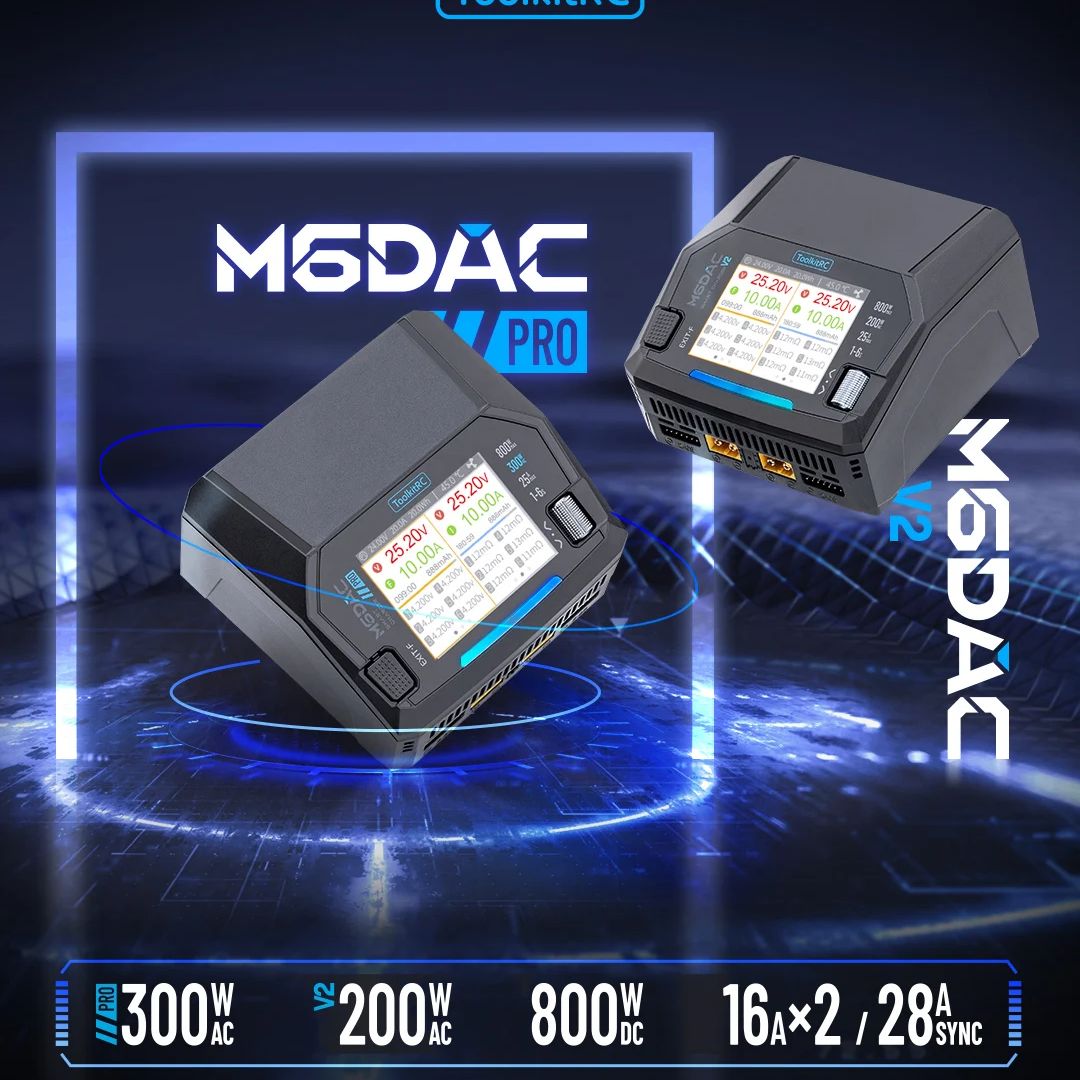 ToolkitRC M6DAC PRO M6DAC V2 P - Toolkitrc M6Dac Smart Charger ulasan dan harga
