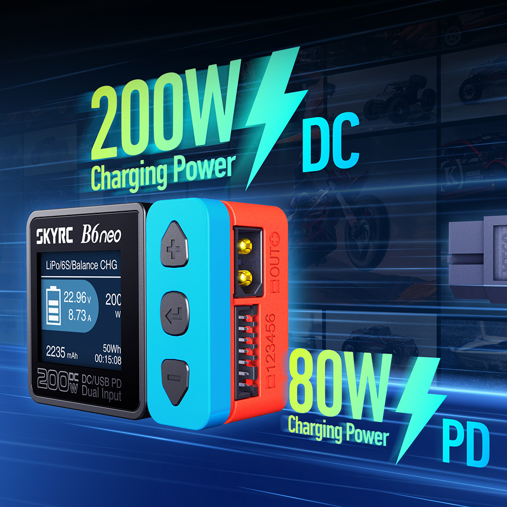 Pengisi Daya Pintar SkyRC B6 N - Skyrc B6 Neo Smart Charger ulasan dan harga