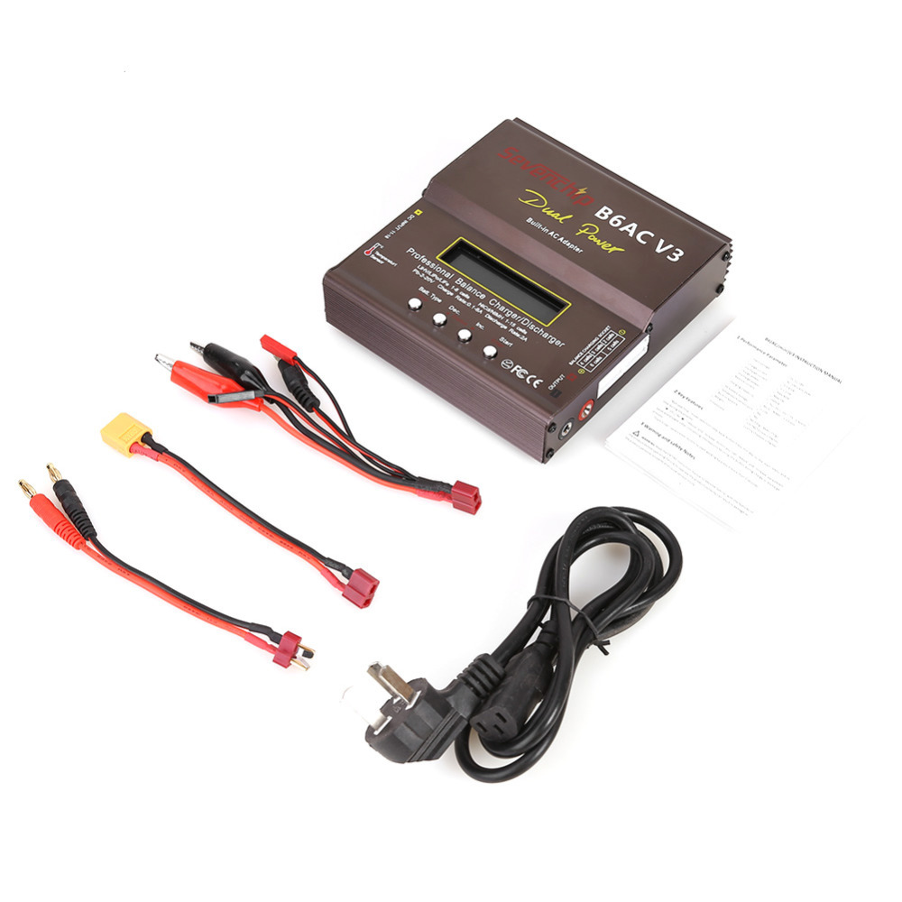 Pengisi daya keseimbangan Digi - Toolkitrc M6Dac Smart Charger ulasan dan harga