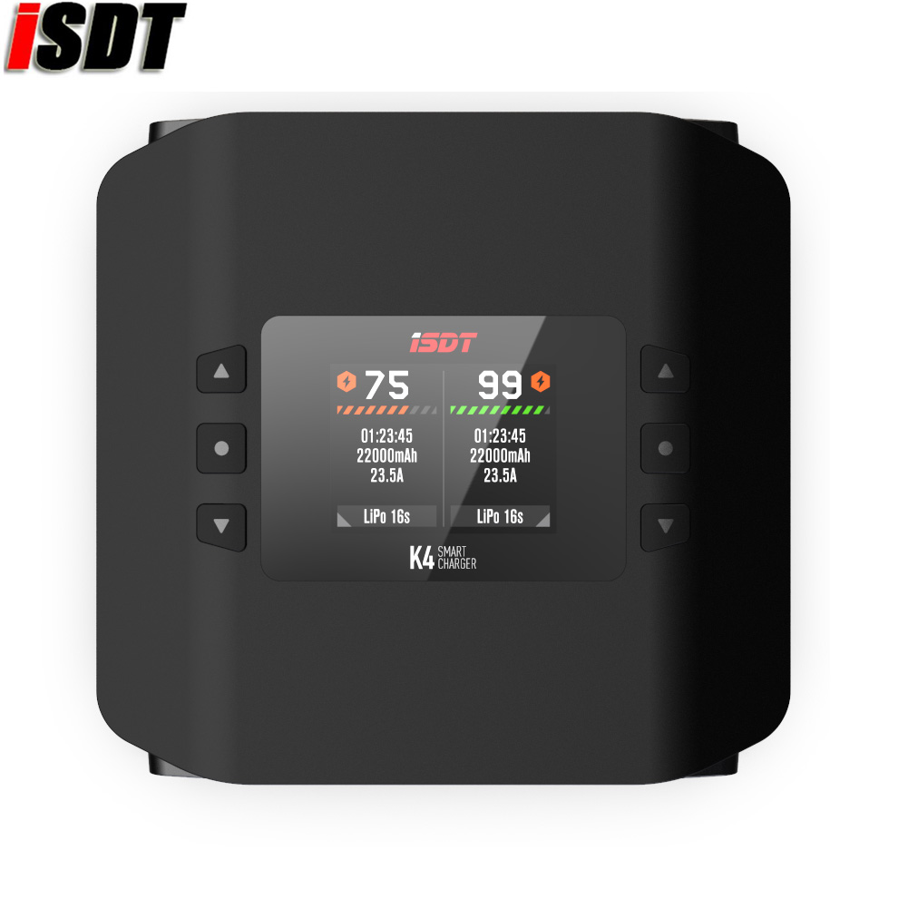 ISDT K4 1~8S Pengisi Daya Bate - Isdt K4 Dual Lipo Charger ulasan dan harga