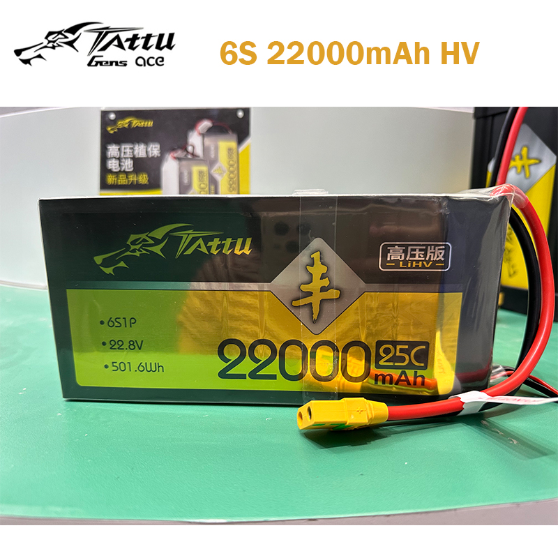 Tattu UAV HV Lipo baterai 6S 2 - Tattu 6S 22000Mah Lipo Battery ulasan dan harga