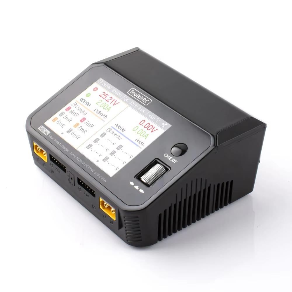 SmCpToolkitRC M6DAC Pengisi Da - Toolkitrc M6Dac Smart Charger ulasan dan harga