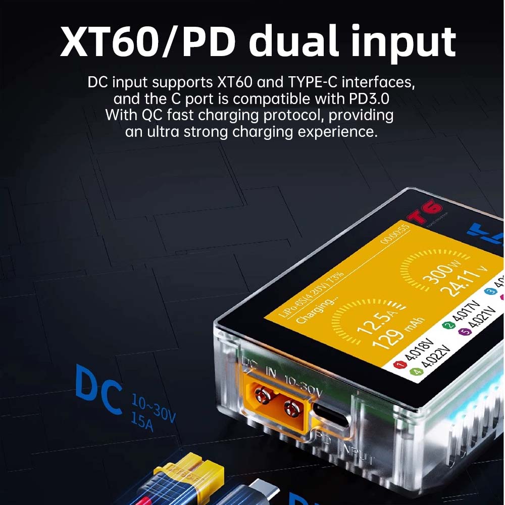 Pengisi Daya Pintar HOTA T6 DC - Skyrc B6 Neo Smart Charger ulasan dan harga