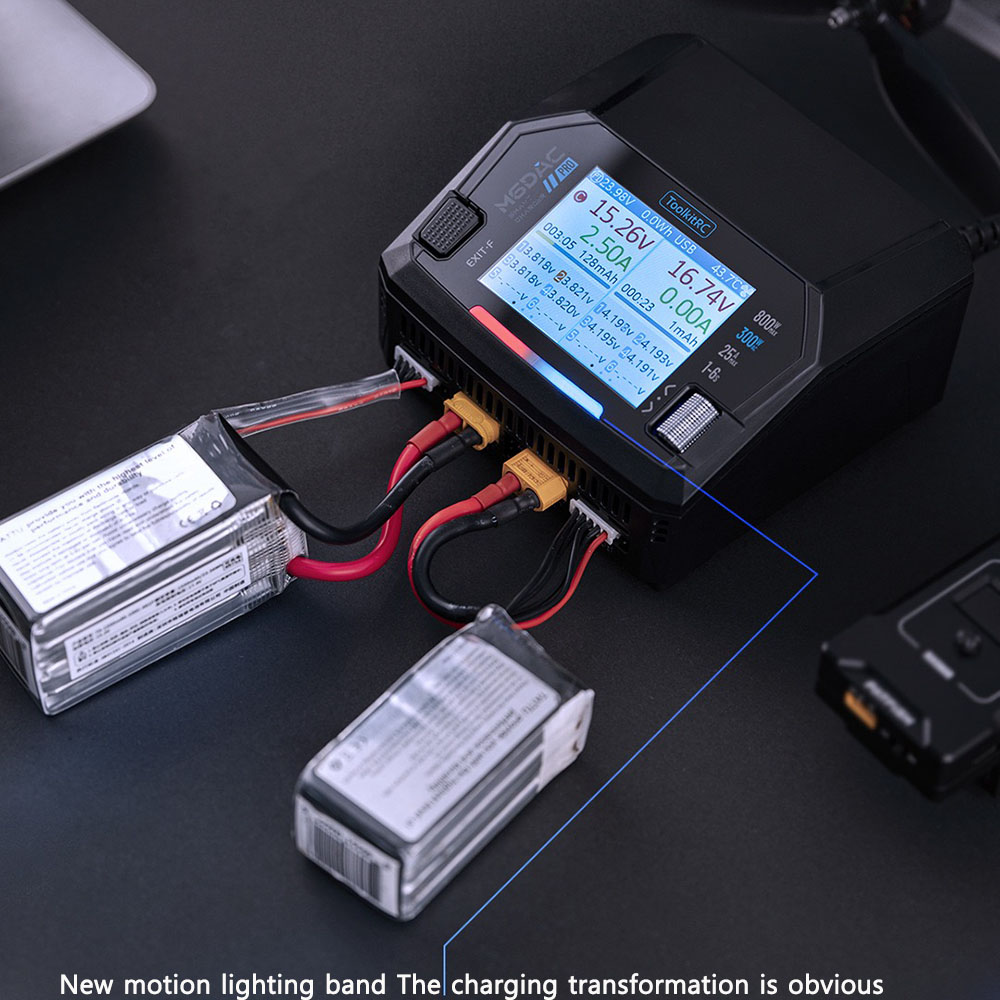 ToolkitRC M6DAC PRO V2 Pengisi - Toolkitrc M6Dac Smart Charger ulasan dan harga