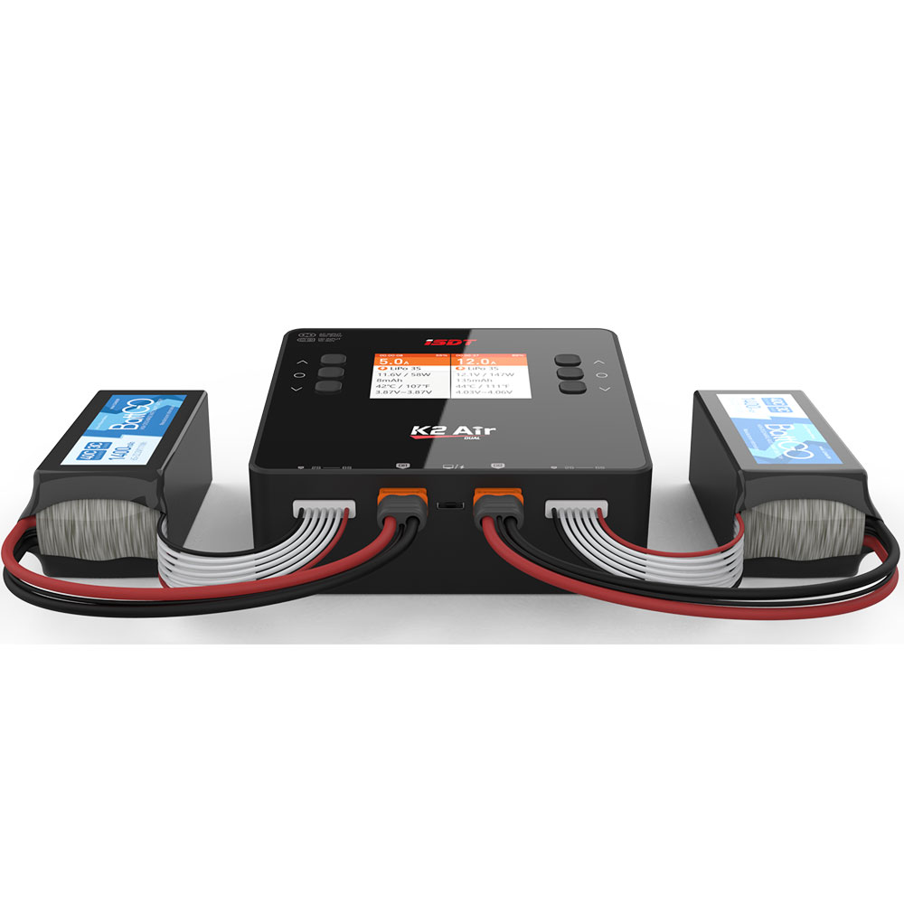 Pengisi Daya Baterai Lipo ISDT - Isdt K4 Dual Lipo Charger ulasan dan harga